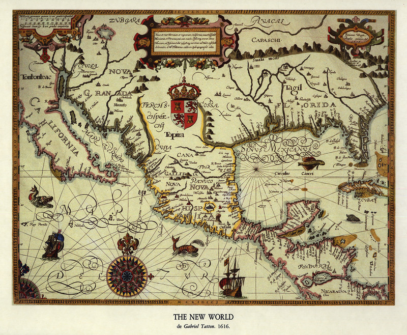 80 Mapa New World Cortesia Direccion de Innovacion Institucional INAH