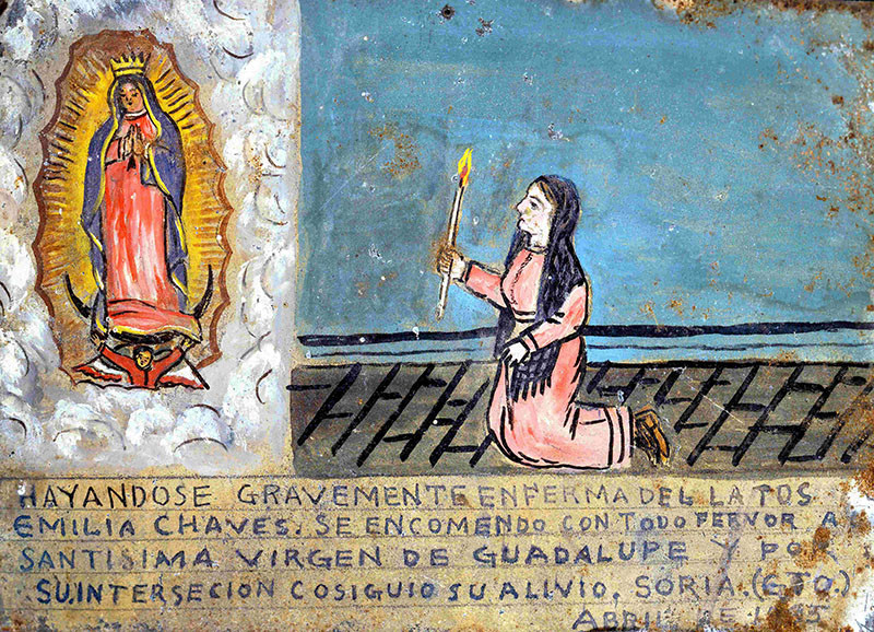 82 Exvoto a la Virgen de Guadalupe Cortesia Museo Nacional de Virreinato