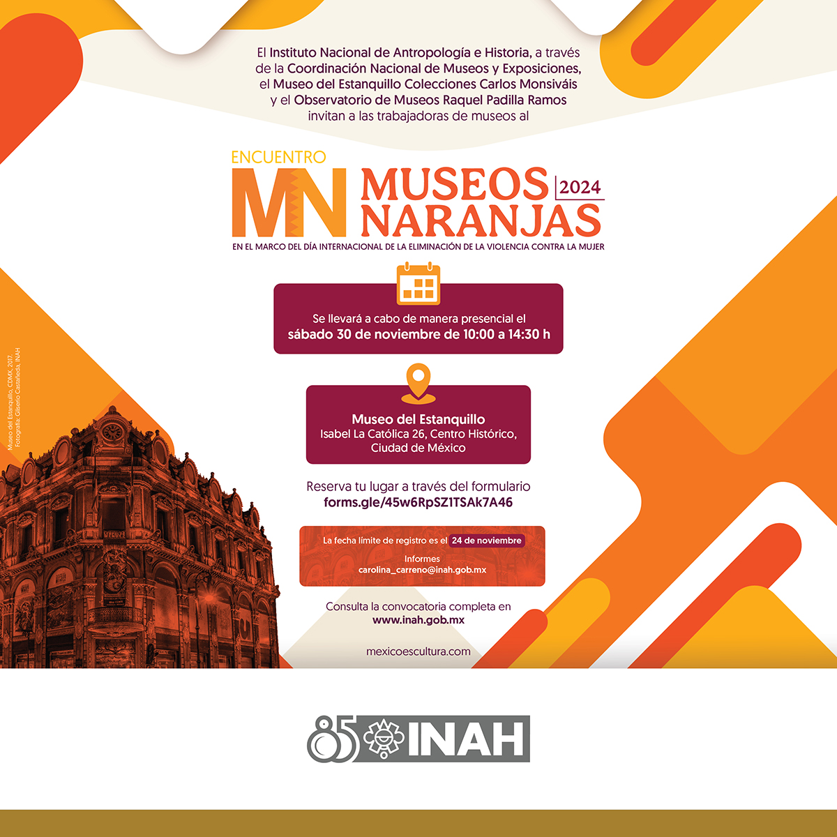 20241029 banner EncuentroMuseosNaranjas