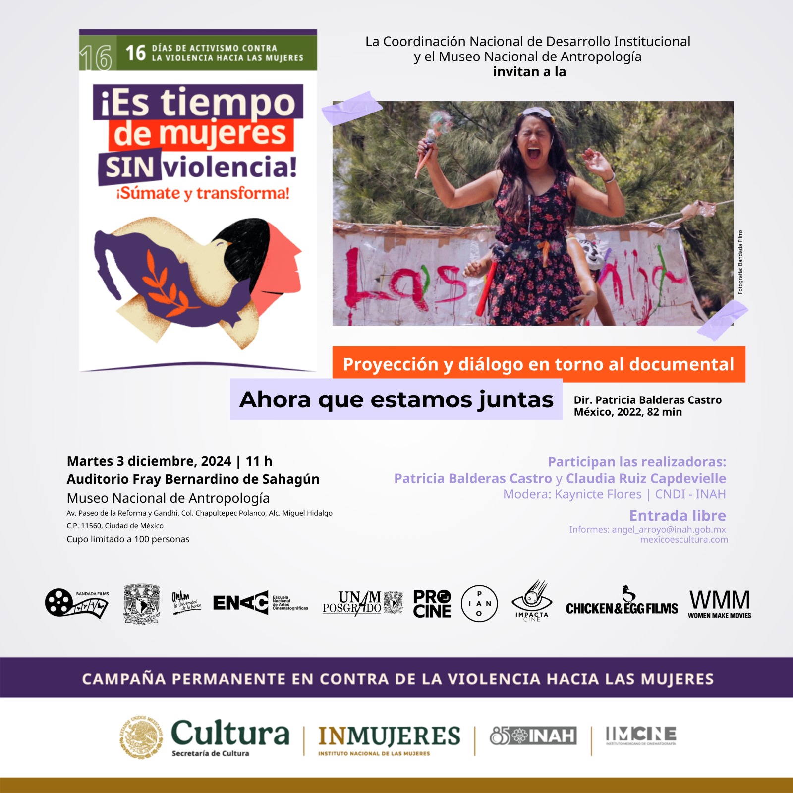 20241122 proyeccionDialogo documental EstamosJuntas