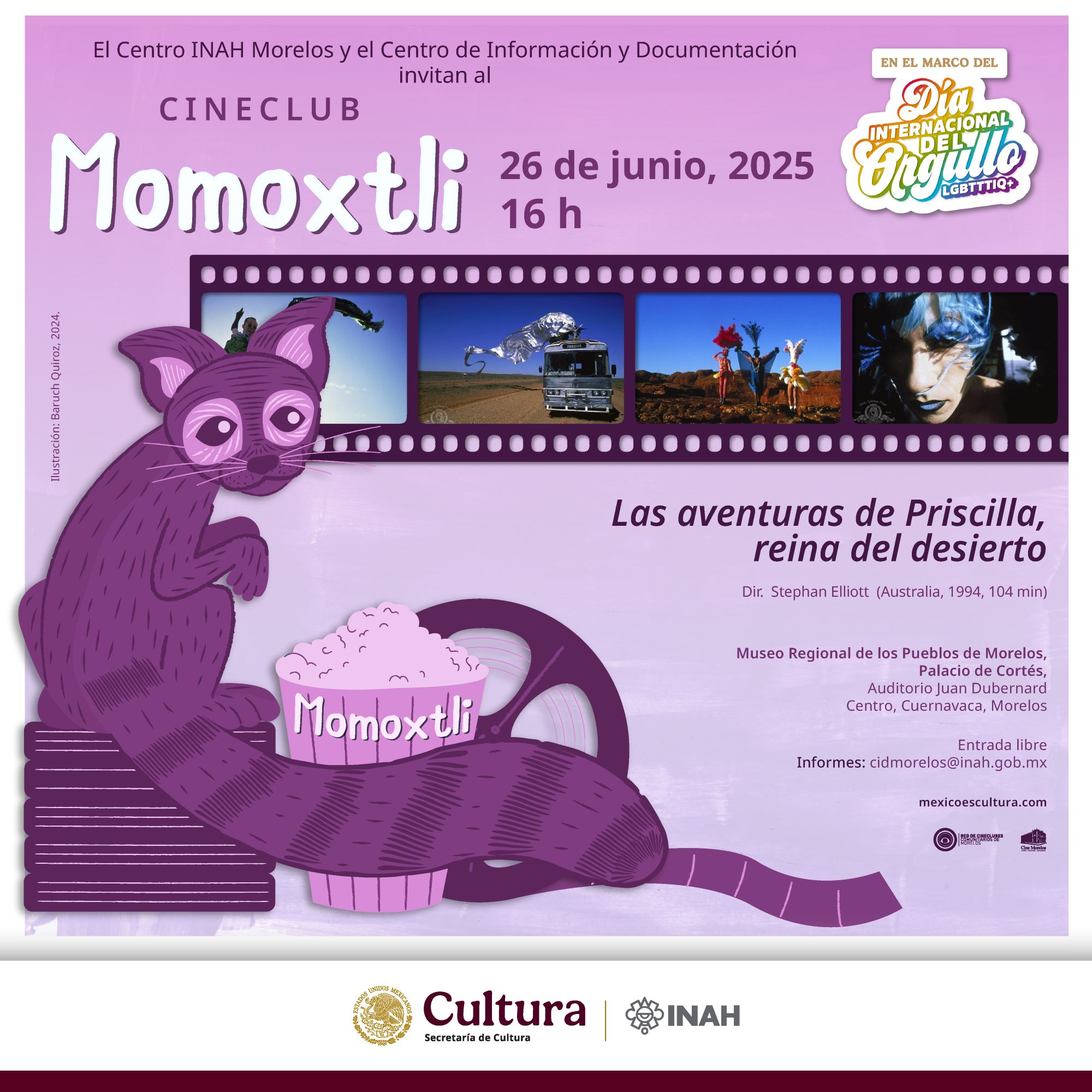 20250624 Cartel cineclub momoxtli JUNIO