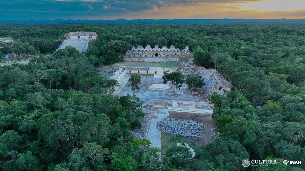 El Palomar en Uxmal. Foto: Centro INAH Yucatán.