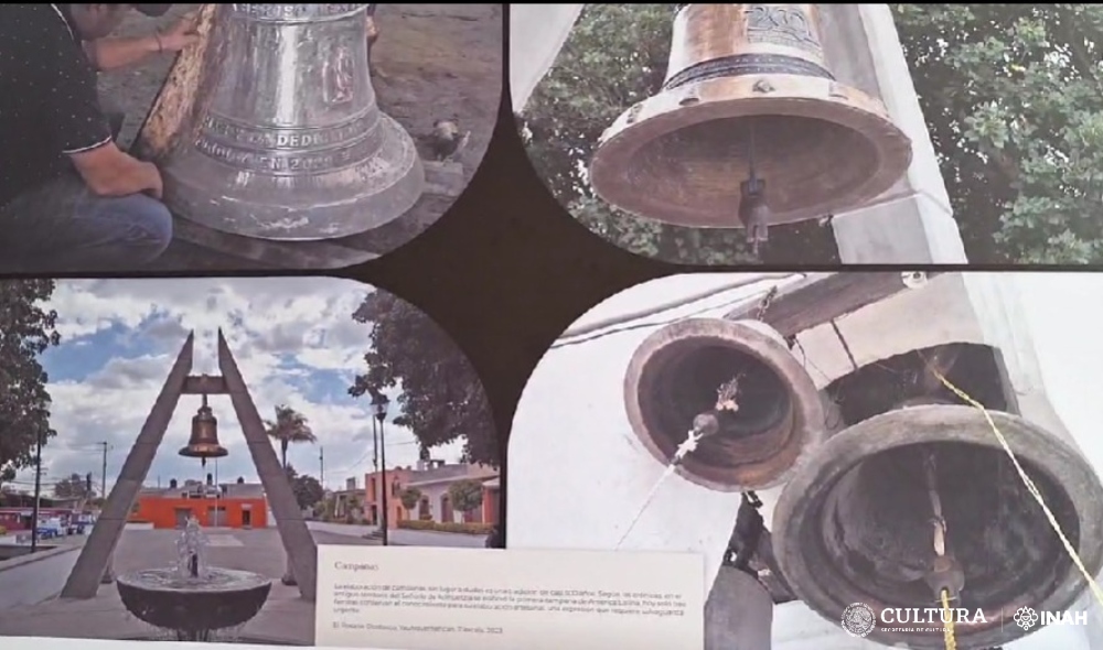 Históricamente, las campanas están asociadas con los rituales religiosos. Foto: INAH Tlaxcala.