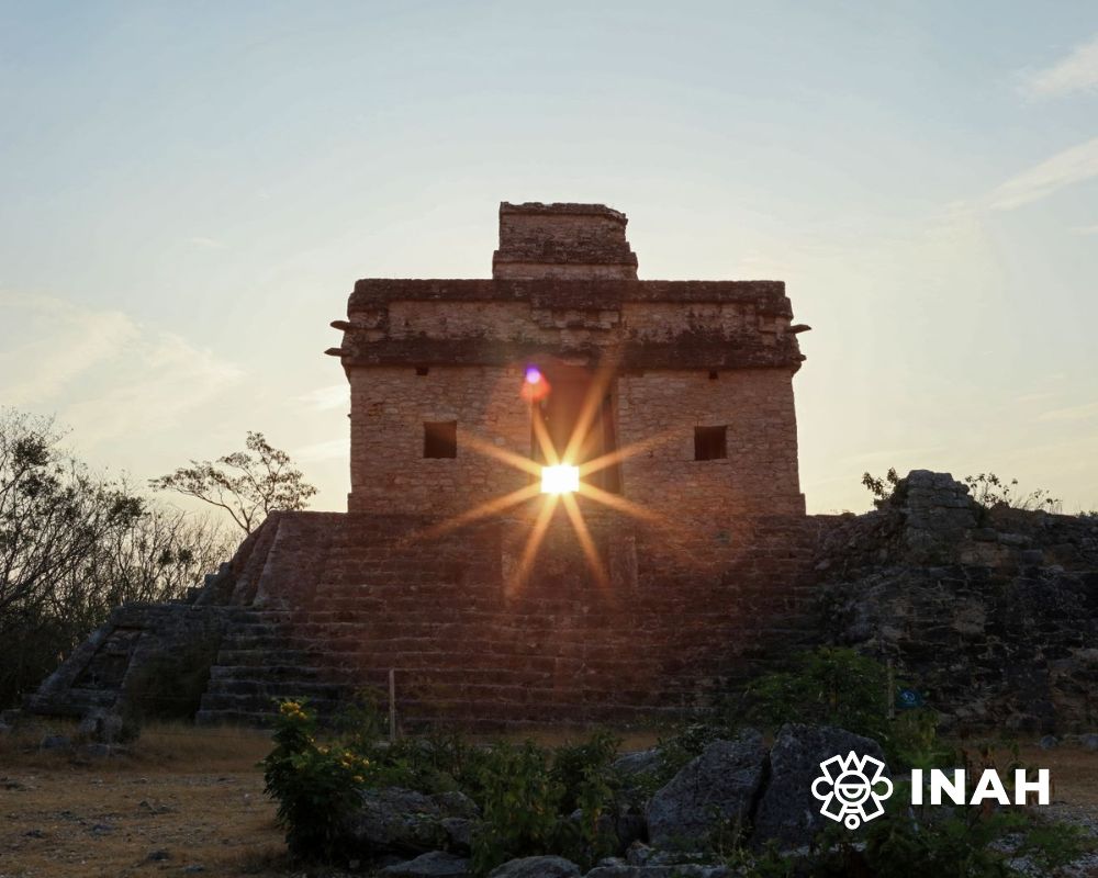 La Zona Arqueol&oacute;gica de Dzibilchalt&uacute;n, en Yucat&aacute;n, lista para el operativo Equinoccio de Primavera 2026